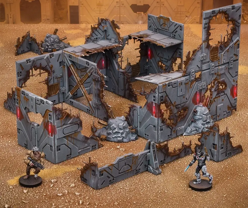 Terrain Crate: Sci-Fi Terrain - Battlefield Ruins - Image 3