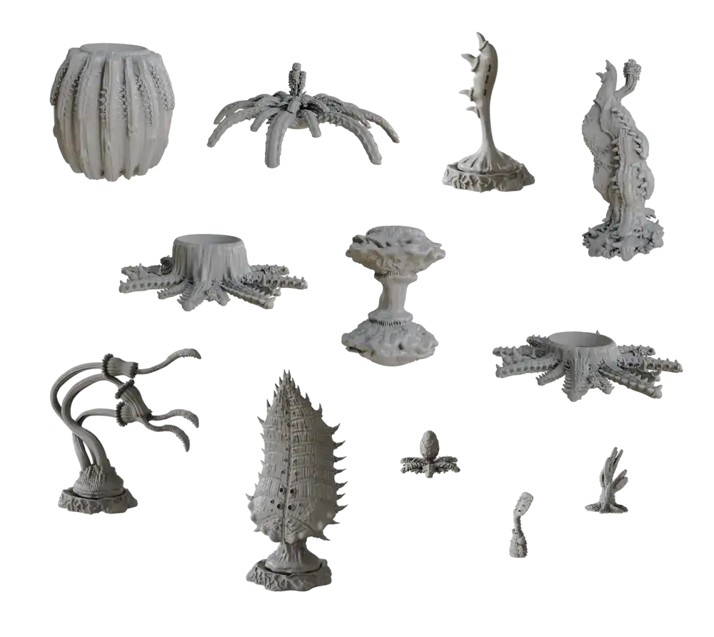 Terrain Crate: Sci-Fi Terrain - Xenos Jungle