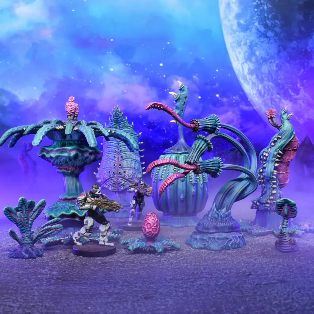 Terrain Crate: Sci-Fi Terrain - Xenos Jungle - Image 2