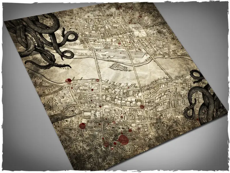 Playmat: Terrain Mat - Mouse Mat - Arkham Horror