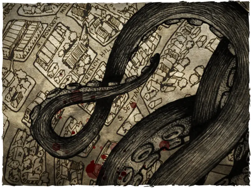 Playmat: Terrain Mat - Mouse Mat - Arkham Horror - Image 2