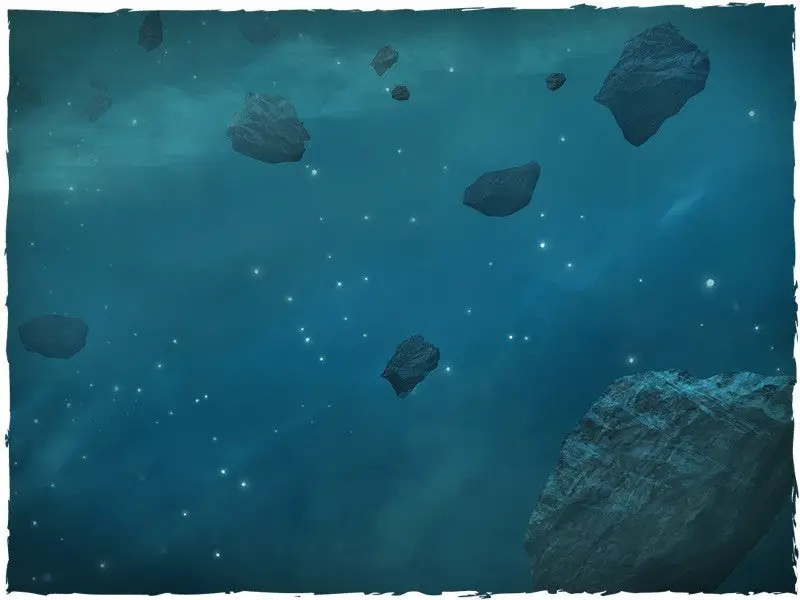 Playmat: Terrain Mat - Mouse Mat - Asteroid - Image 3