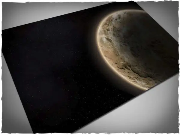 Playmat: Terrain Mat - Mouse Mat - Dune Planet
