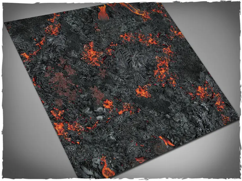Playmat: Terrain Mat - Mouse Mat - Realm of Fire