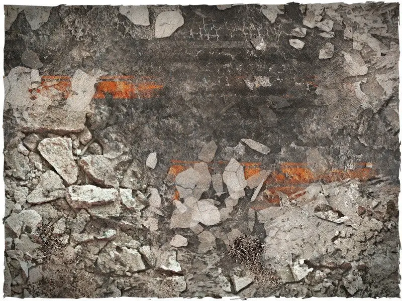 Playmat: Terrain Mat - Mouse Mat - Urban Ruins - Image 2
