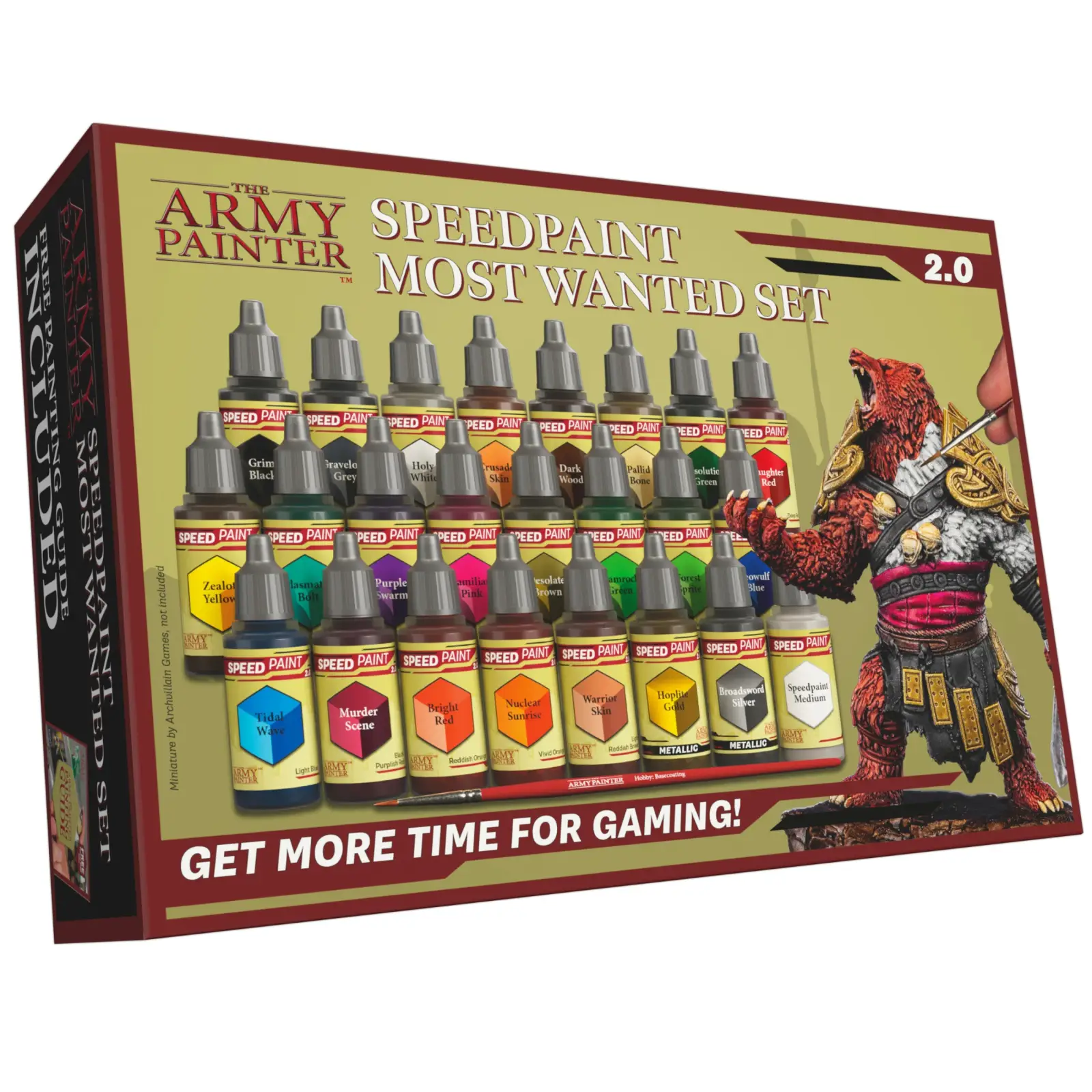 Paint Set: The Army Painter - Speedpaint - Most Wanted - 2.0