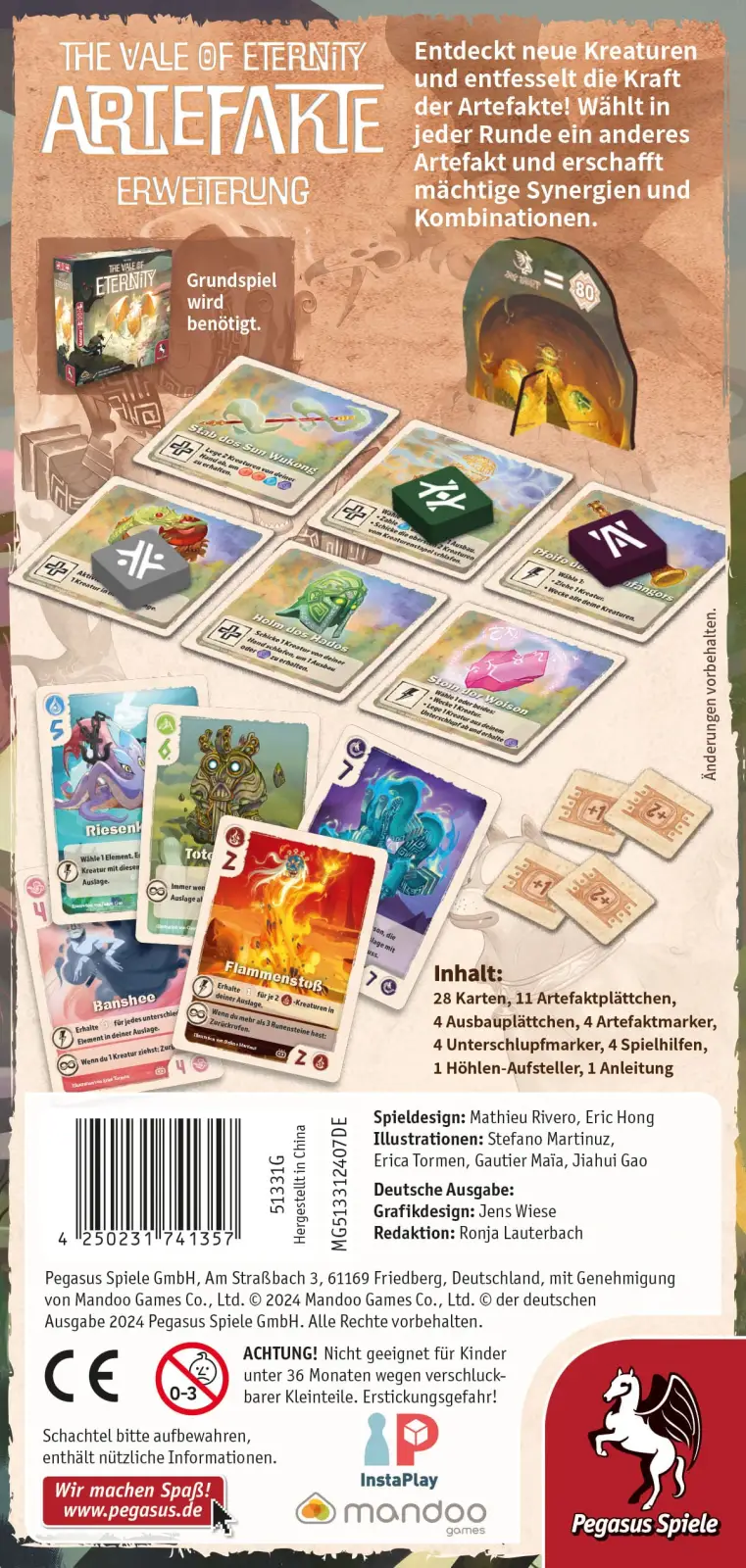 The Vale of Eternity: Artefakte (DE) - Image 2