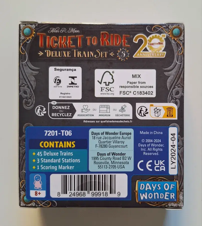 Ticket to Ride: Deluxe Train Set - Flatcar with Semi-Trailer Truck - 20th Anniversary - Image 2