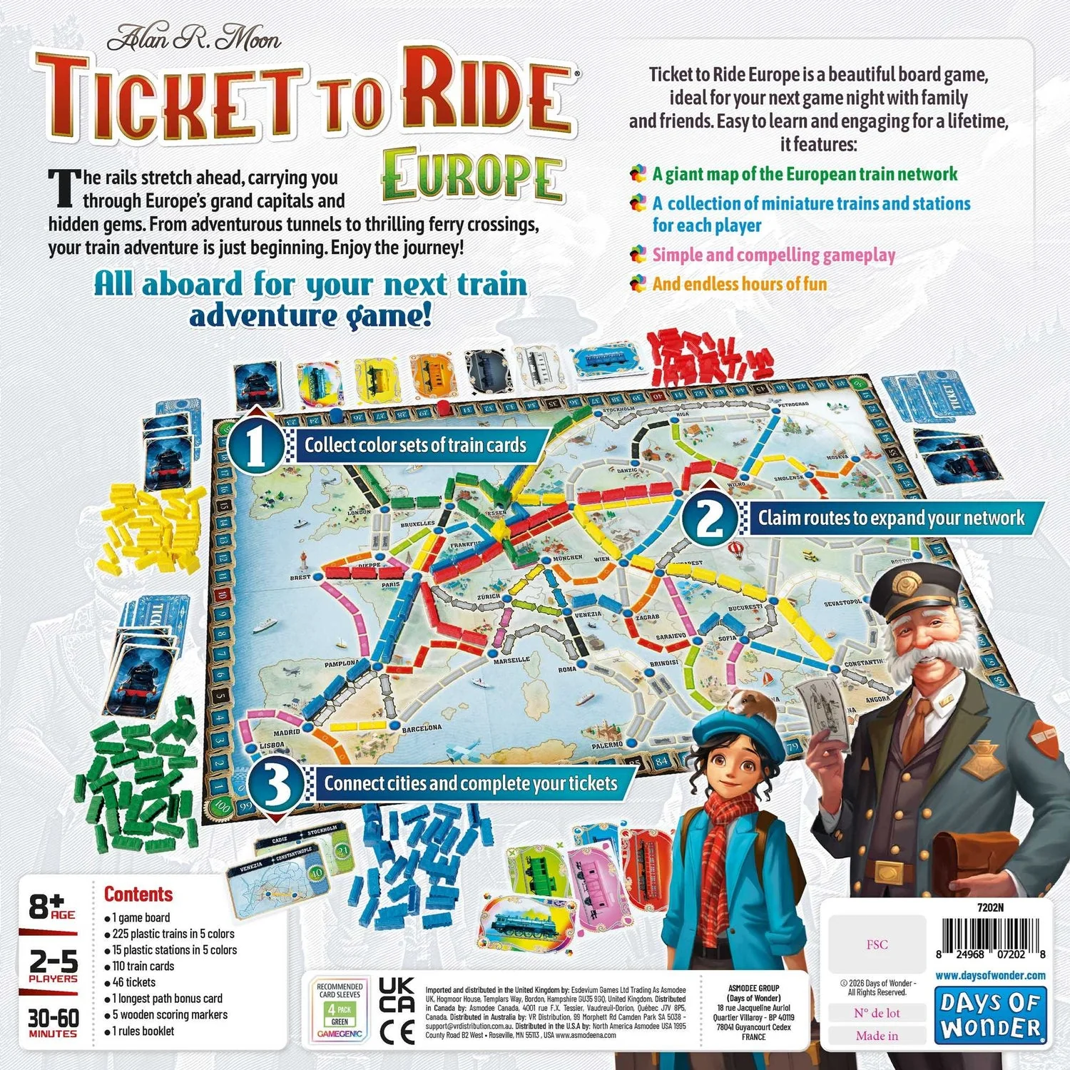 Ticket to Ride: Refresh - Europe (EN) - Image 2