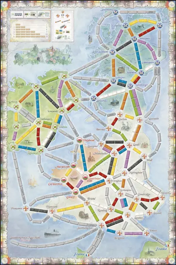 Ticket to Ride: Map Collection Volume 5 - United Kingdom & Pennsylvania (EN/DE/FR) - Image 2