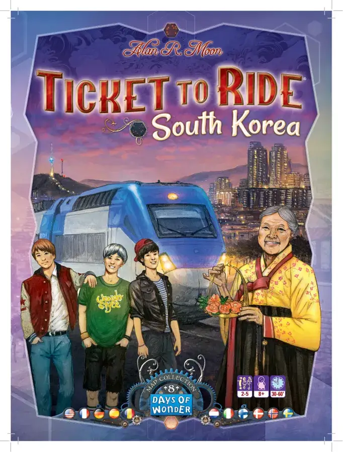 Ticket to Ride: Map Collection - Volume 8 - Iberia & South Korea (EN/DE/FR) - Image 4