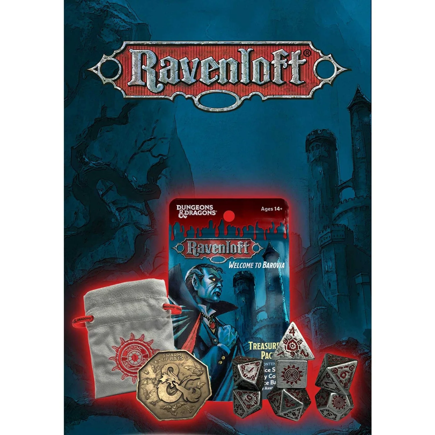 Blind Box: RPG Dice Set - Dungeons & Dragons - Castle Ravenloft - Image 2