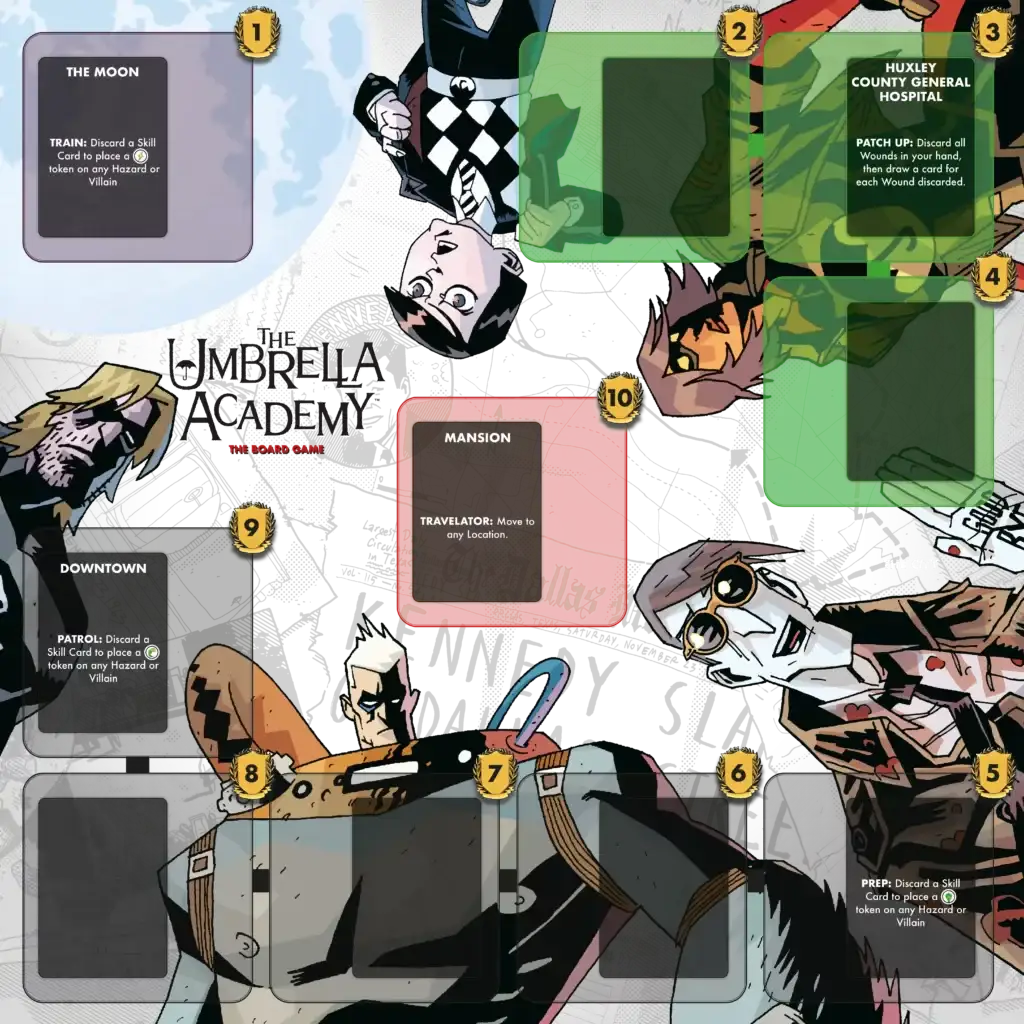 Umbrella Academy: The Board Game - Retail Edition (EN) - Image 3