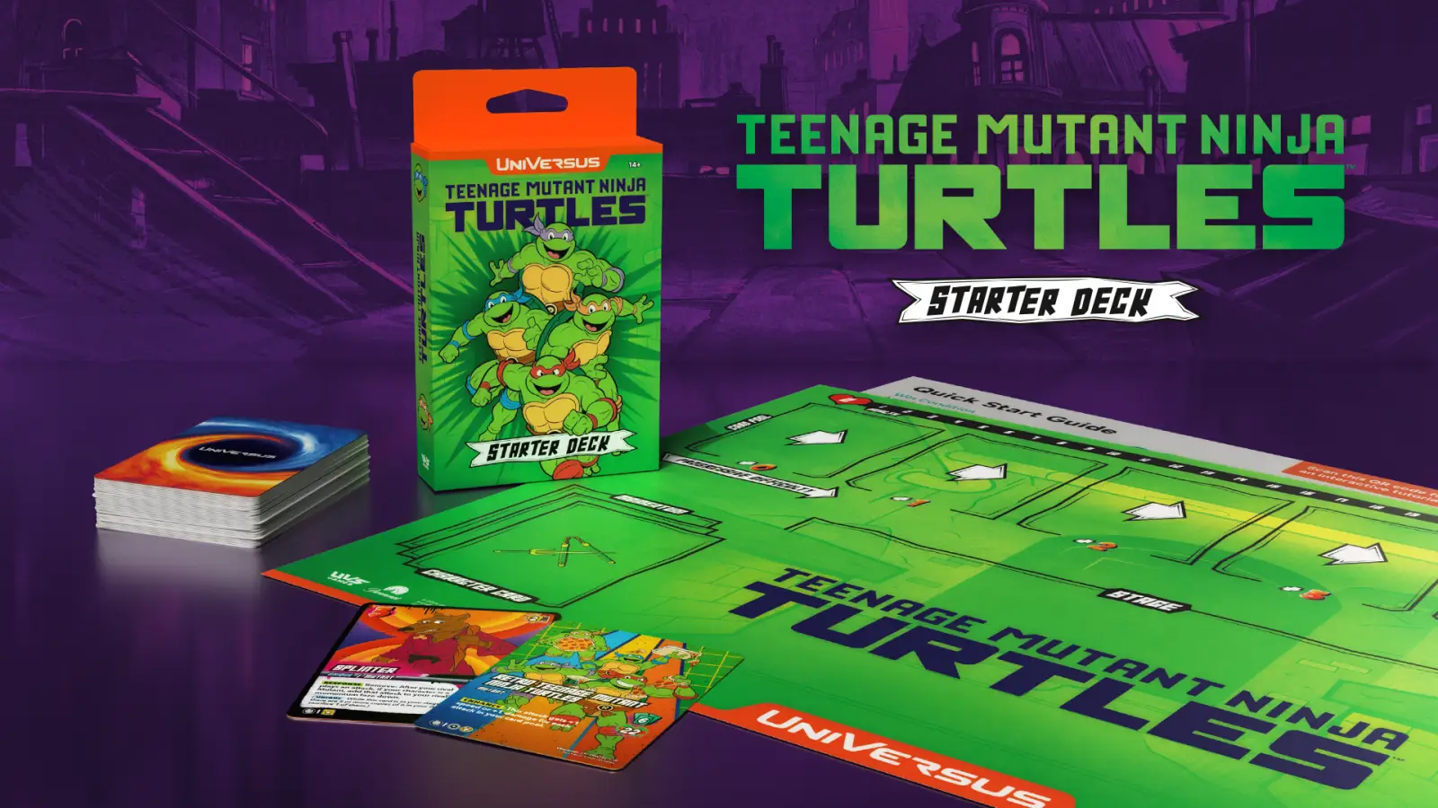 Universus TCG: Teenage Mutant Ninja Turtles - Starter Deck (EN) - Image 2