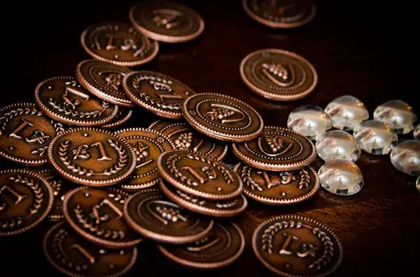 Viticulture: Metal Lira Coins - Image 3
