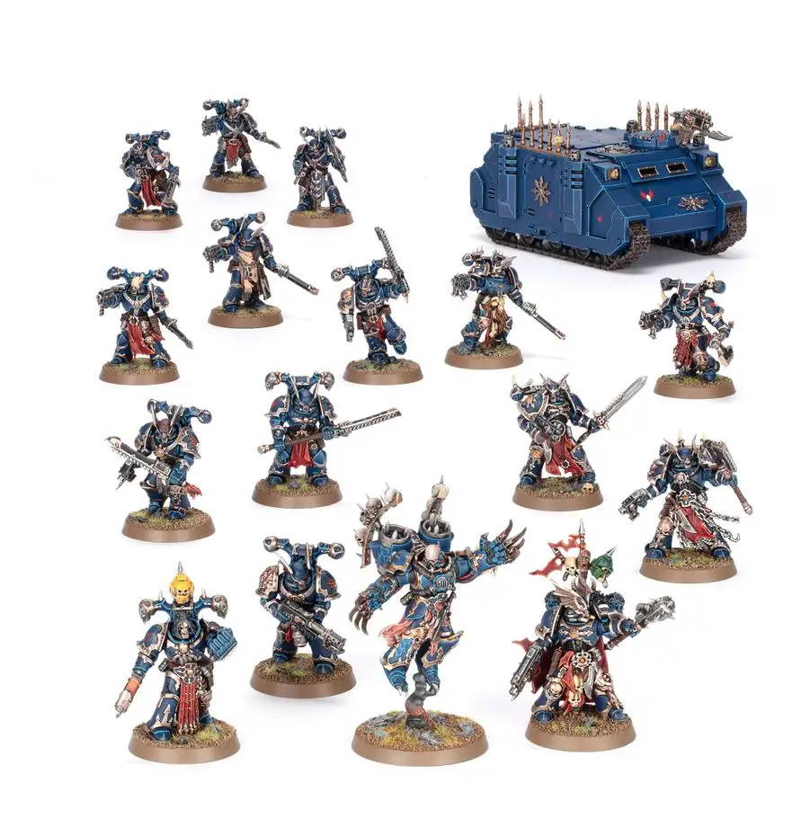 Warhammer 40k: Chaos Space Marines - Night Lords - Combat Patrol - Image 2