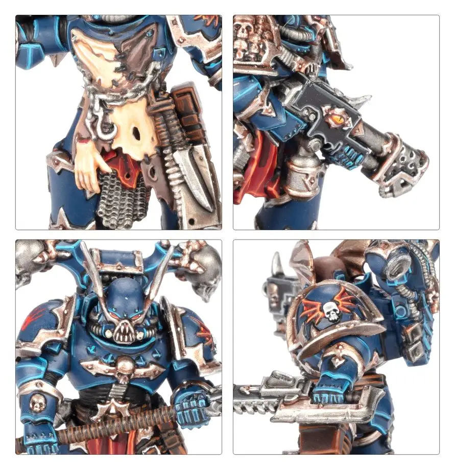 Warhammer 40k: Chaos Space Marines - Night Lords - Combat Patrol - Image 3