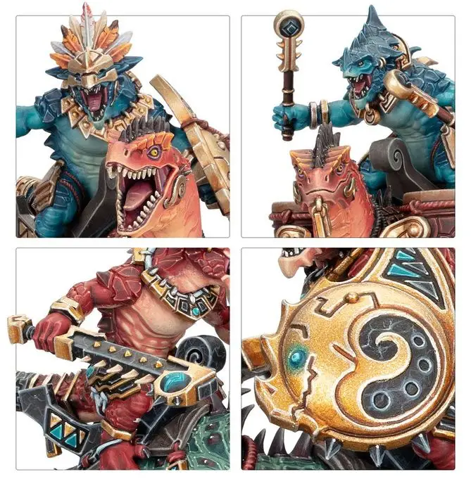 Age of Sigmar: Seraphon - Aggradon Lancers - Image 4