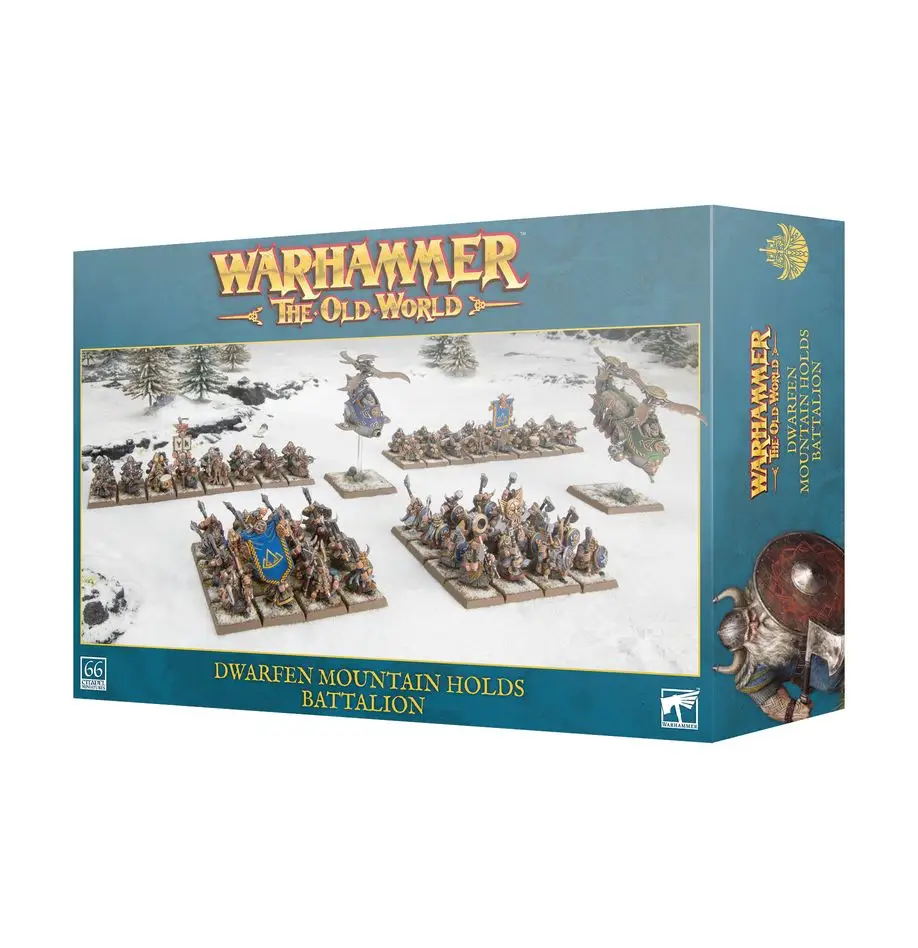Warhammer Old World: Dwarfen Mountain Holds - Battalion