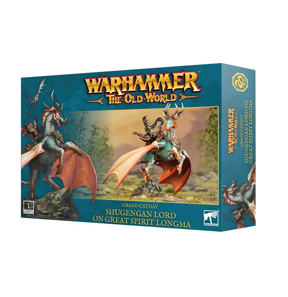 Warhammer Old World: Grand Cathay - Shugengan Lord of Great Spirit Longma