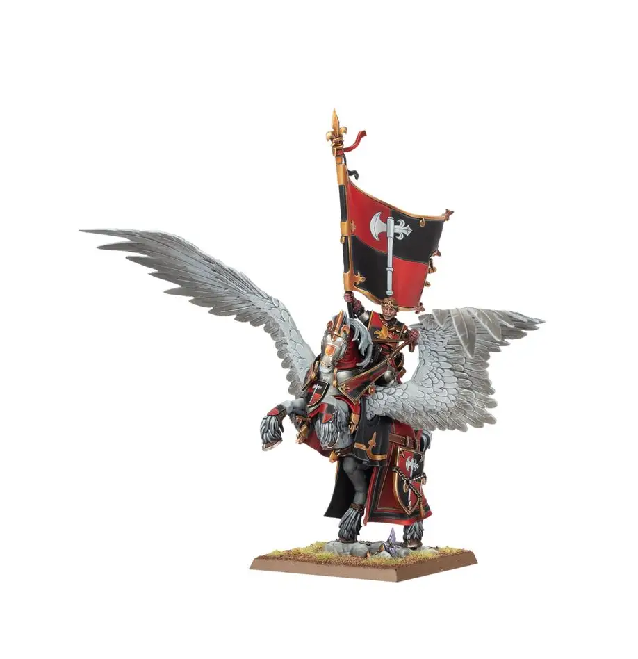 Warhammer Old World: Kingdom of Bretonnia - Battle Standard on Royal Pegasus - Image 2