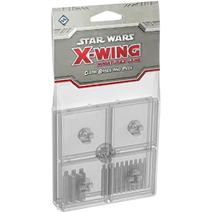 Star Wars X-Wing: Bases and Pegs (Clear)